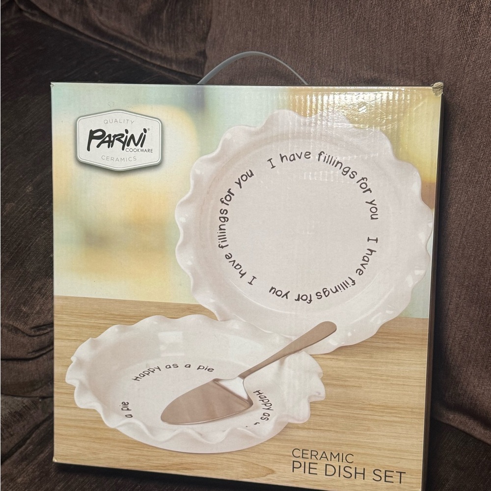 Parini Ceramic Pie Dish Set
